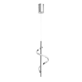 Opviq Lıkma - 13521 Lámpara de araña cromada con altura ajustable